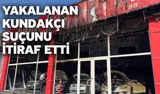 Yakalanan kundakçı suçunu itiraf etti
