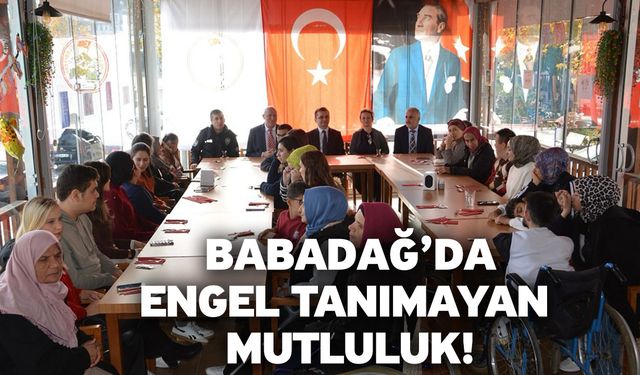Babadağ’da Engel Tanımayan Mutluluk!