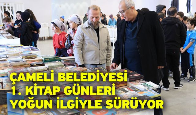 Çameli Belediyesi 1. Kitap Günleri Yoğun İlgiyle Sürüyor