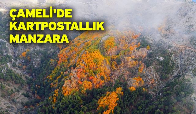 Çameli'de kartpostallık manzara