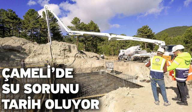 DESKİ’den Çameli’ye 18,6 milyon TL’lik içme suyu yatırımı