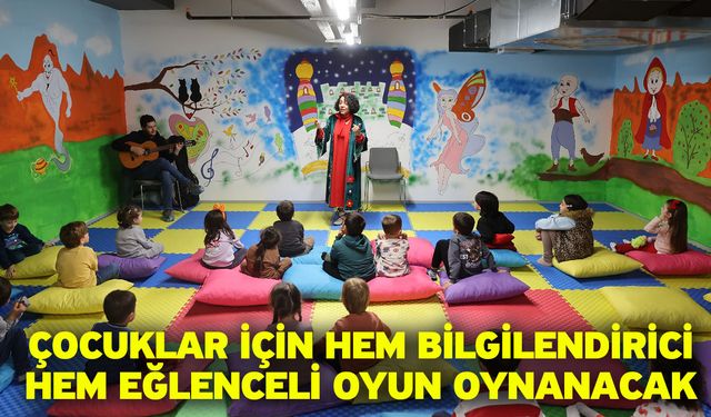 Çocuklar İçin Hem Bilgilendirici Hem Eğlenceli Oyun Oynanacak