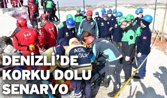 Denizli’de Korku Dolu Senaryo
