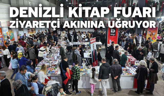 Denizli Kitap Fuarı son haftasına girdi