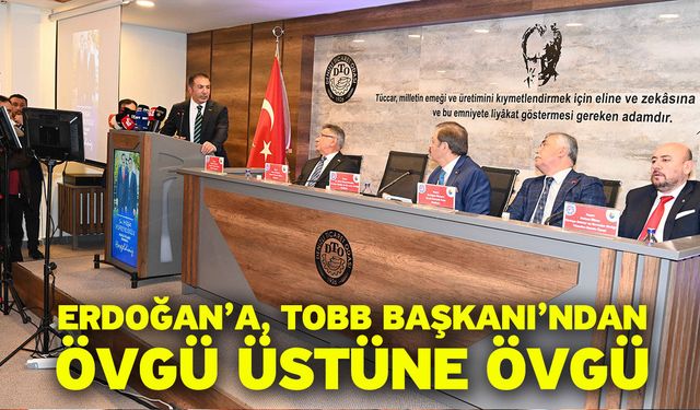 Hisarcıklıoğlu’na, DTO’da Coşkulu Karşılama