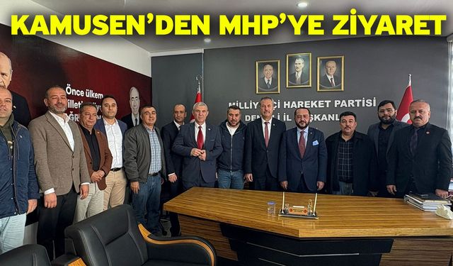 Kamusen’den MHP’ye Ziyaret