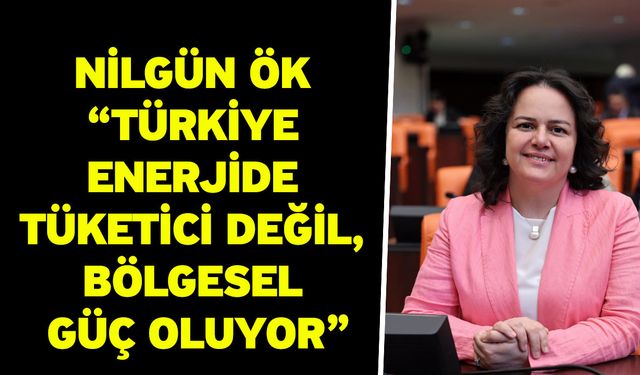 Nilgün Ök “Türkiye Enerjide Tüketici Değil, Bölgesel Güç Oluyor”