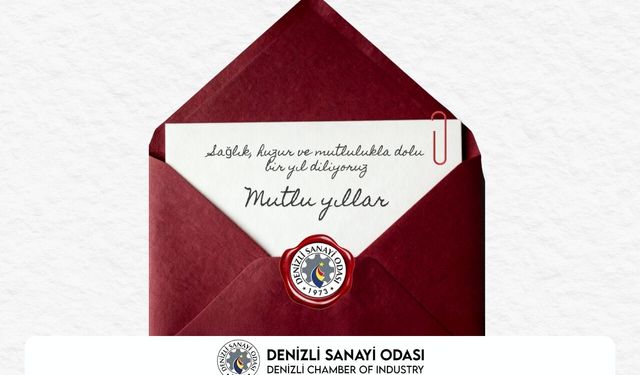 Denizli Sanayi Odası Yeni Yıl İlanı