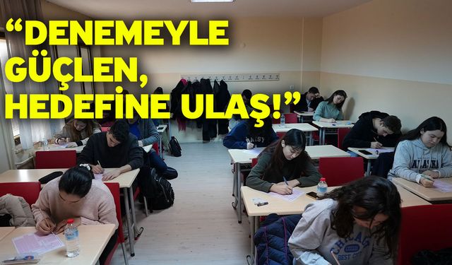 Büyükşehir’den YKS’ye hazırlanan gençlere deneme kulübü desteği