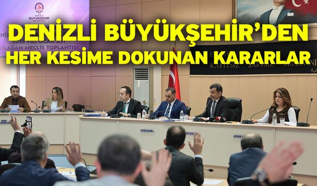 Büyükşehir Meclisi 2026’ya sosyal destek kararlarıyla başladı