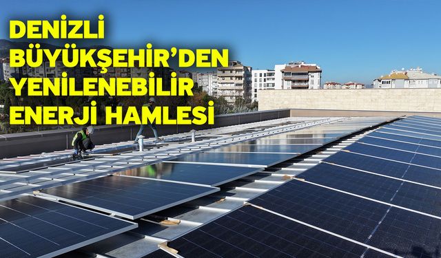 Engelsiz Yaşam ve Spor Merkezi’ne GES kuruldu