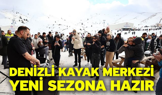 Denizli Kayak Merkezi yeni sezona hazır