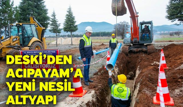 30 milyon TL’lik yatırımla içme suyu hatları yenileniyor