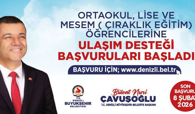 Denizli Büyükşehir’in ulaşım desteği büyüyor