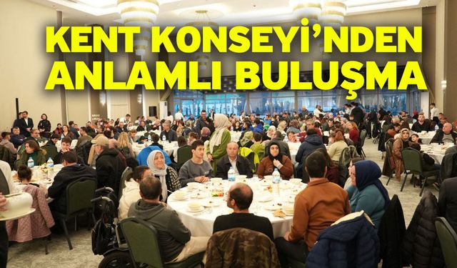 Engelliler Meclisi iftarda bir araya geldi