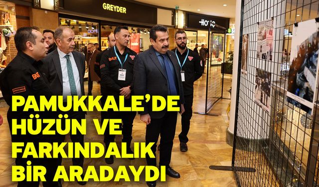 Pamukkale’de Hüzün Ve Farkındalık Bir Aradaydı