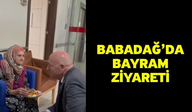Babadağ’da Bayram Ziyareti: Huzurevi Sakinlerine Anlamlı Buluşma