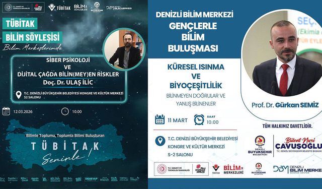 Büyükşehir’den Bilim Buluşmaları