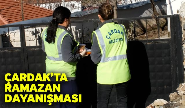 Çardak’ta Ramazan Dayanışması