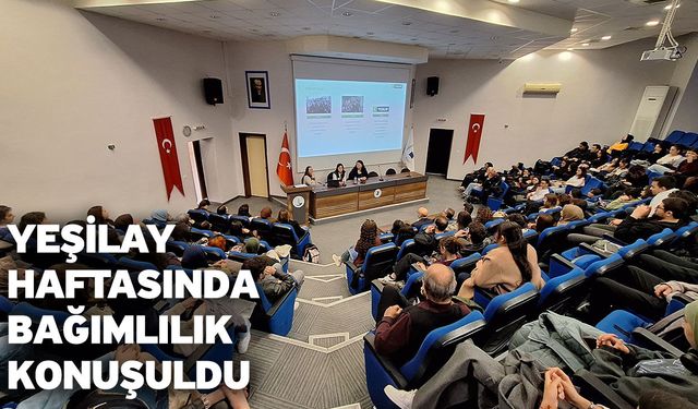 Yeşilay Haftasında Bağımlılık Konuşuldu