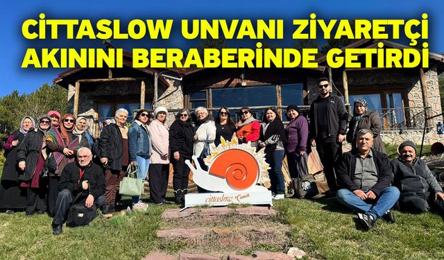 Cittaslow unvanı ziyaretçi akınını beraberinde getirdi