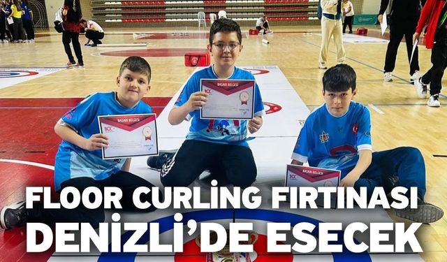 Floor Curling Fırtınası Denizli’de Esecek