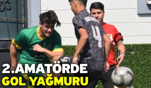 2.Amatörde gol yağmuru