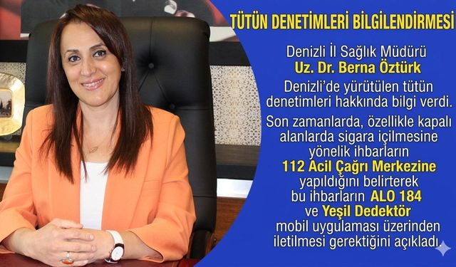 Tütün ihbarları Alo 184 ve Yeşil Dedektör mobil uygulaması üzerinden iletilmeli