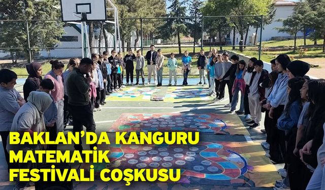 Baklan’da Kanguru Matematik Festivali Coşkusu