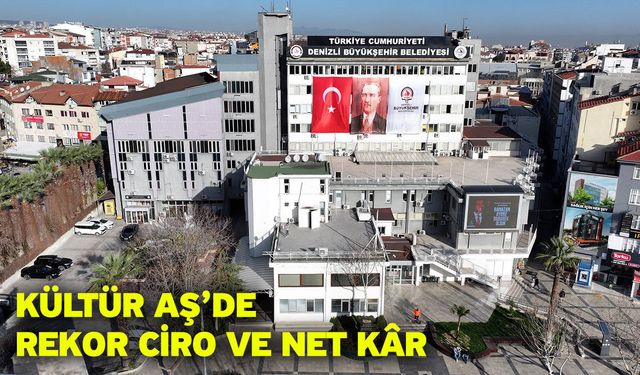 Kültür AŞ’de rekor ciro ve net kâr