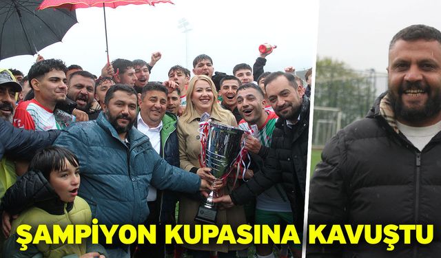 Şampiyon kupasına kavuştu
