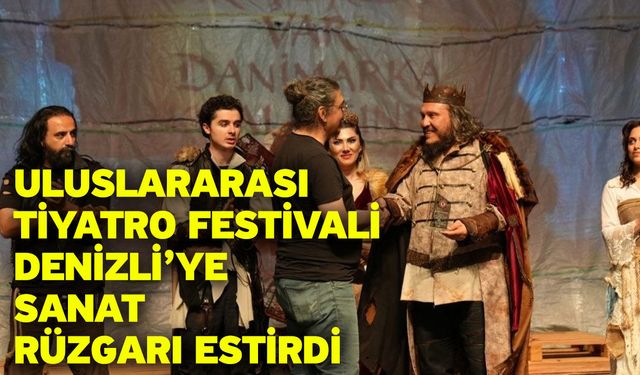 28 tiyatro topluluğu Denizli’de sanatseverlerle buluştu