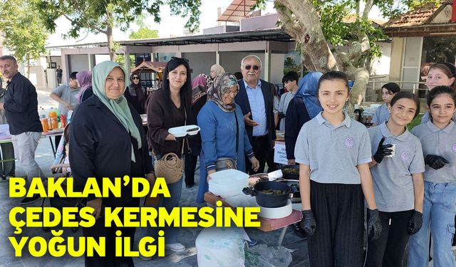 Baklan’da ÇEDES Kermesine Yoğun İlgi