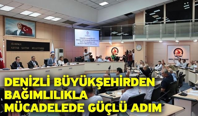 Denizli Büyükşehirden bağımlılıkla mücadelede güçlü adım
