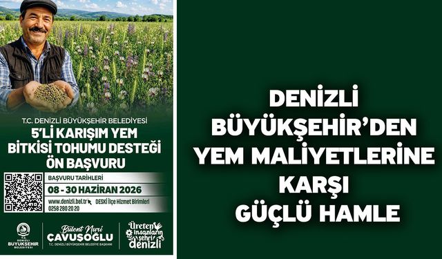 Çavuşoğlu: “Üreticimiz kazanacak, Denizli büyüyecek”