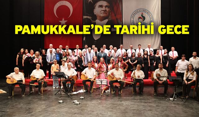 Pamukkale’de Tarihi Gece
