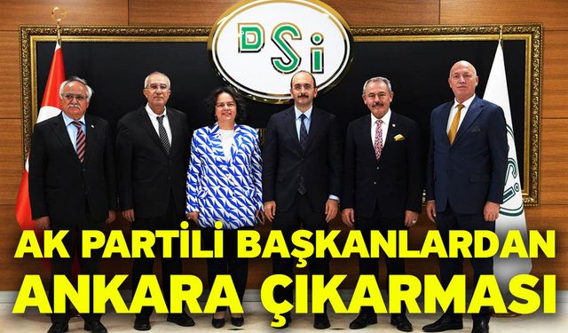 AK Partili Başkanlardan Ankara Çıkarması
