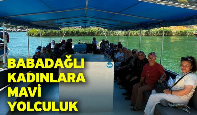 Babadağlı Kadınlara Mavi Yolculuk