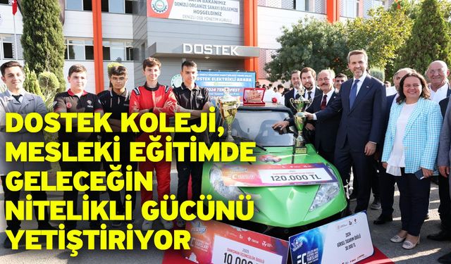 DOSTEK Koleji, Mesleki Eğitimde Geleceğin Nitelikli Gücünü Yetiştiriyor