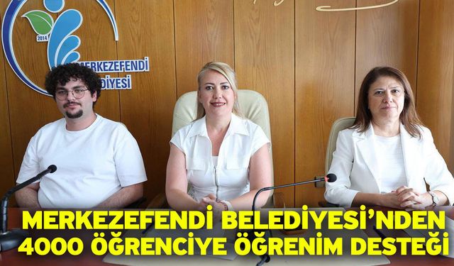 Merkezefendi Belediyesi’nden 4000 Öğrenciye Öğrenim Desteği