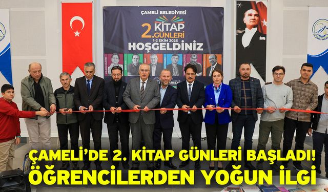 Çameli’de 2. Kitap Günleri Başladı! Öğrencilerden Yoğun İlgi