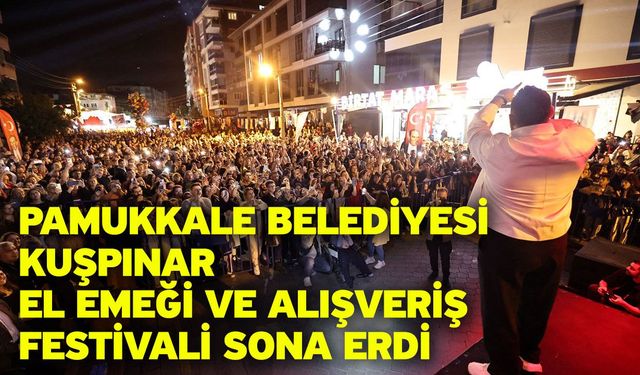 Kadın Girişimcilere Can Suyu, Pamukkalelilere Müzik Ziyafeti