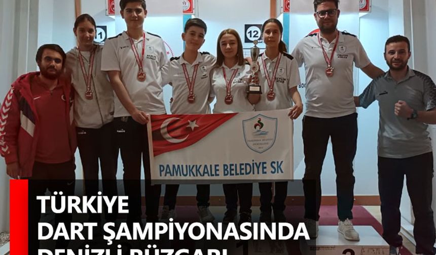 Türkiye Dart Şampiyonasında Denizli Rüzgarı