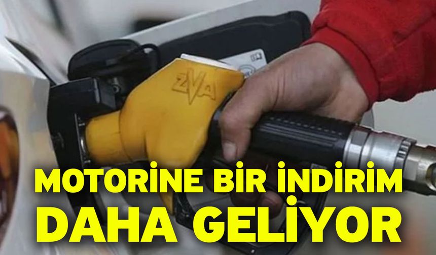 Motorine İndirim Geliyor
