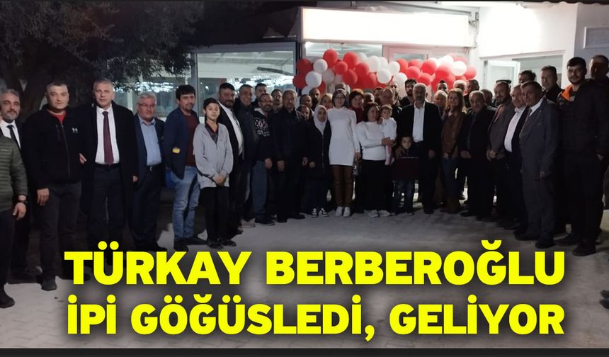 Türkay Berberoğlu, İpi Göğüsledi, Geliyor