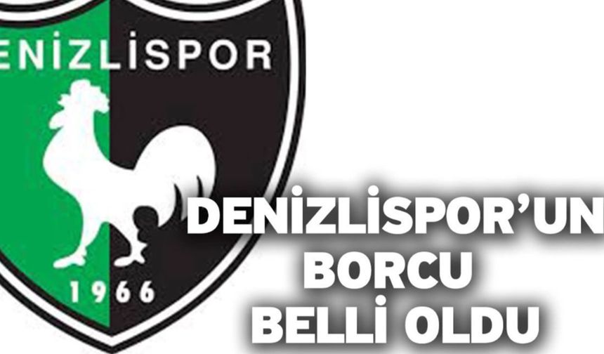 Denizlispor Temmuz Ayına Ait Mali Tabloyu Açıkladı