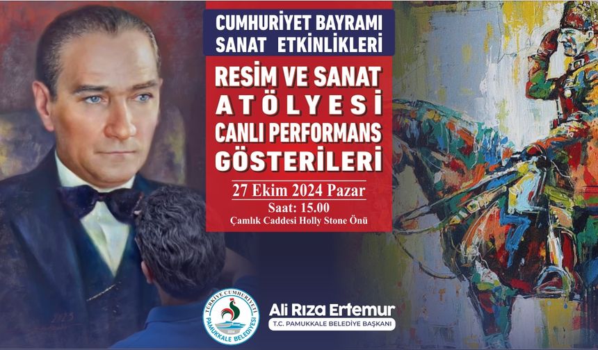 Pamukkale Belediyesi’nden Cumhuriyet Bayramı’na Özel Program