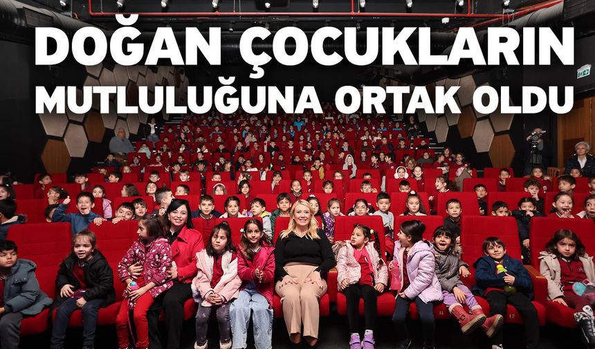 Doğan çocukların mutluluğuna ortak oldu