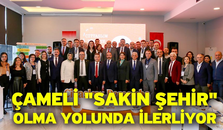 Çameli "Sakin Şehir" Olma Yolunda İlerliyor