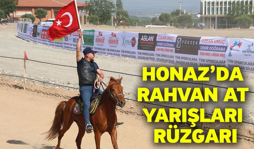 Honaz’da Rahvan At Yarışları Rüzgarı